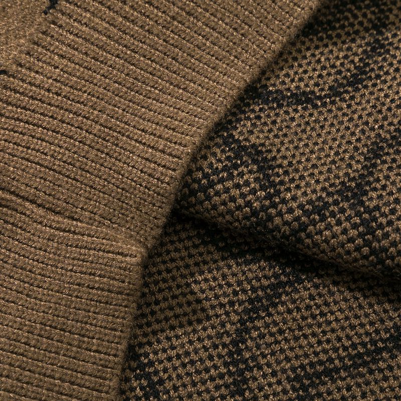 Knit Couple Printed Sleeveless Sweater