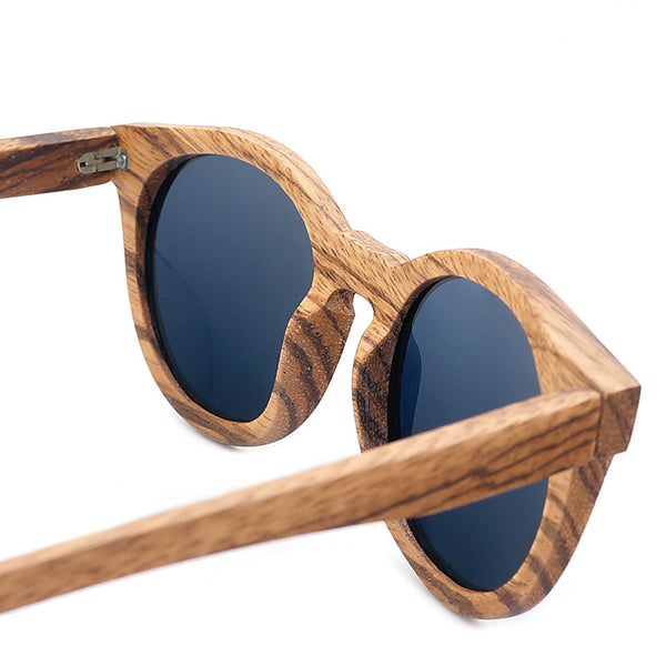 Wooden eco-friendly men's sunglasses