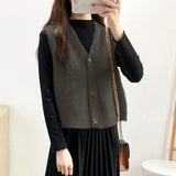 Cantilevered Sweater Waistcoat