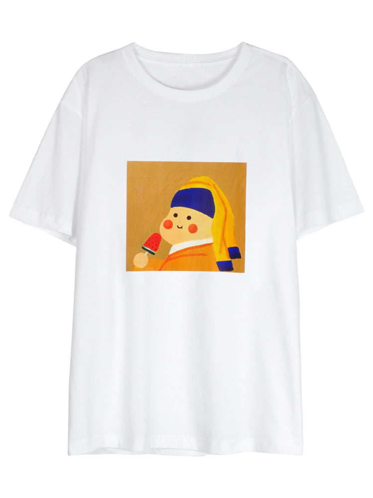Printed Short Sleeve T-shirt