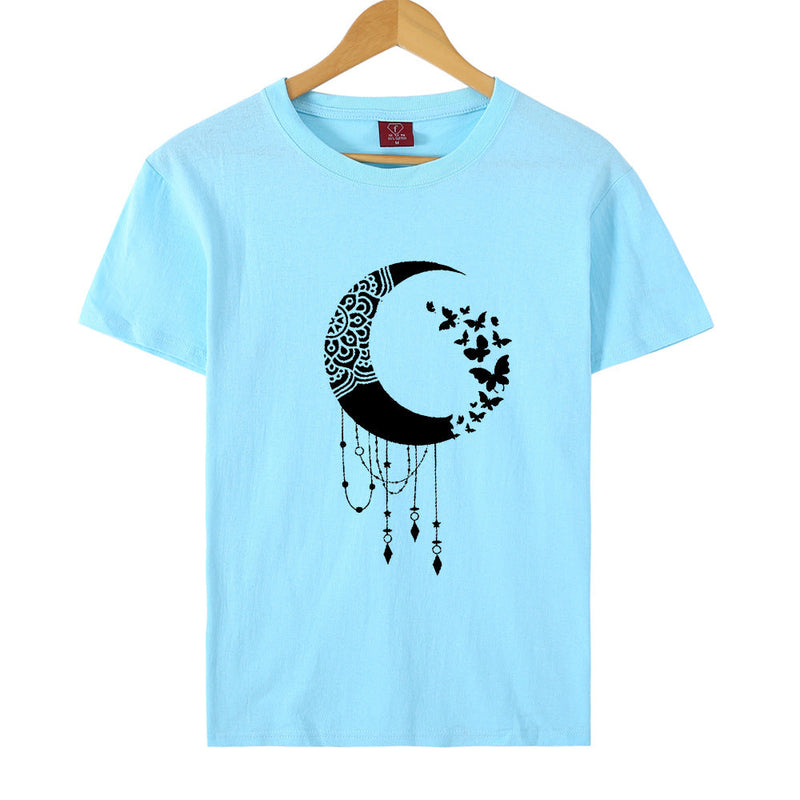 moon Printed Women's T-shirt