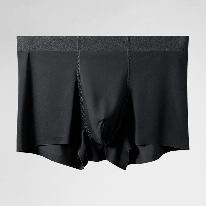 Men's Ice Silk Flat Corner Comfortable And Breathable underwear