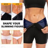 Slimming Pants Waist Trainer Shapewear Tummy Hot Thermo Sweat Leggings
