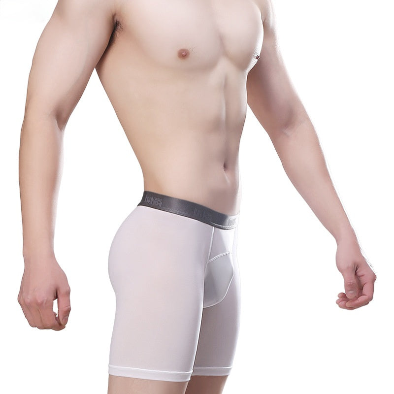 Long-legged Men's Boxer Training Anti-wear