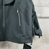 Multi-Zipper Pocket Jacket