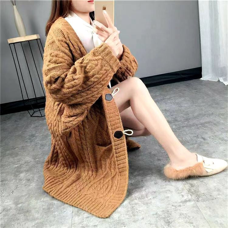 Thick Cardigan Sweater Coat