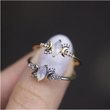 New Vintage Geometric Jewelry Women Ring