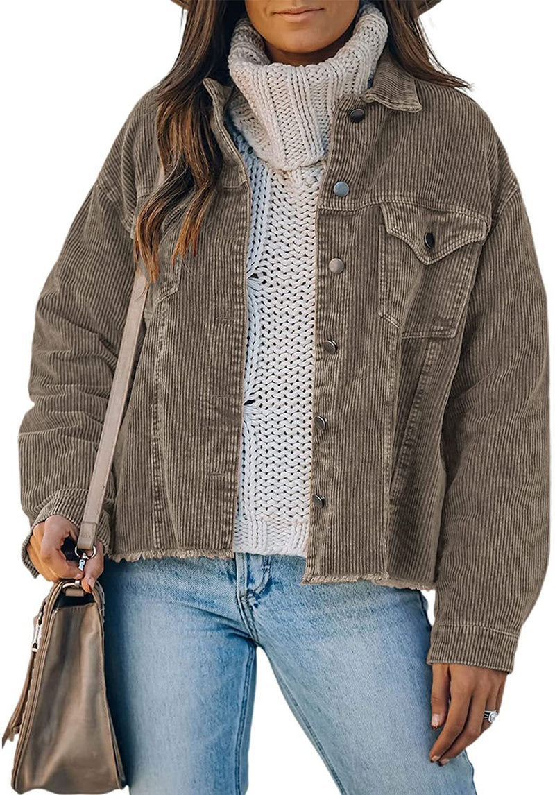 Women's Loose Long-sleeved Jacket