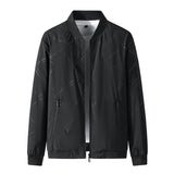 Casual Solid Color Stand Collar Jacket