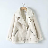 Winter Faux Lamb Leather Jacket
