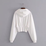 Women's casual coat hooded sweater