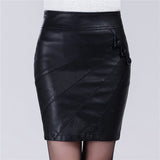 Fashion Sexy Slim PU Leather Skirt