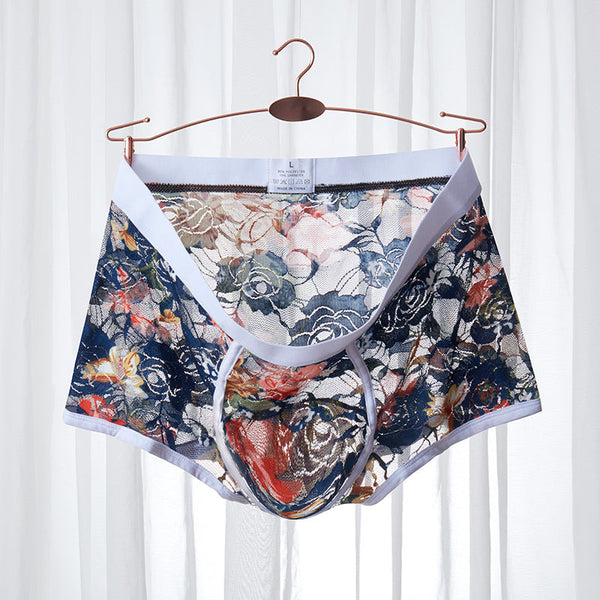 Men's Sexy Underwear U Convex Transparent