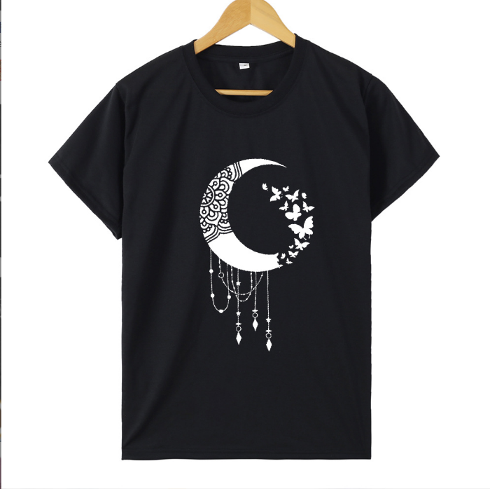 moon Printed Women's T-shirt