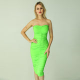 Women's Party Pleated Sexy Dress