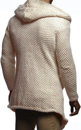Men's Fashion Hooded Cardigan Sweater
