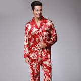 Men's Long Sleeve Pajamas Set