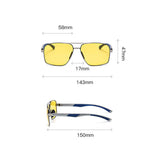 Sunglasses Men's New Trendy Color-changing Polarized Sunglasses