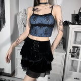 Contrasting Color Sweet And Sexy Lace Camisole Women