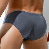 Men's Underwear Ice Silk Traceless Briefs Shorts
