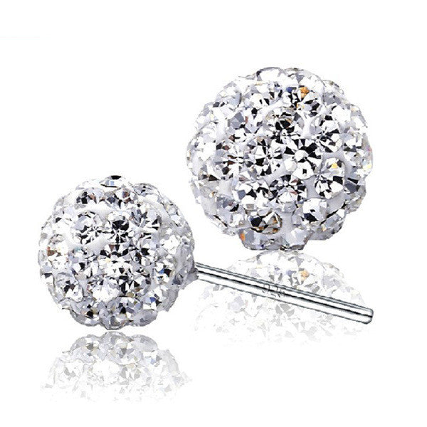 Full Diamond Clay Rhinestone Shambala Ball