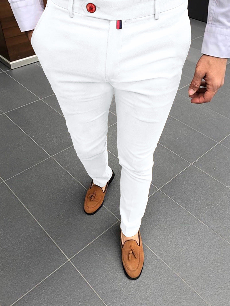 Men's Casual Tappered Formal Pants