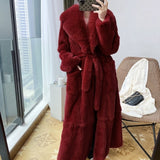 Faux Fur Coat Mid-length Coat