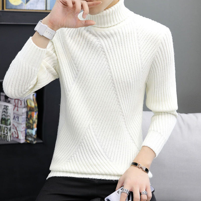 Warm Long-sleeved Sweater Men's