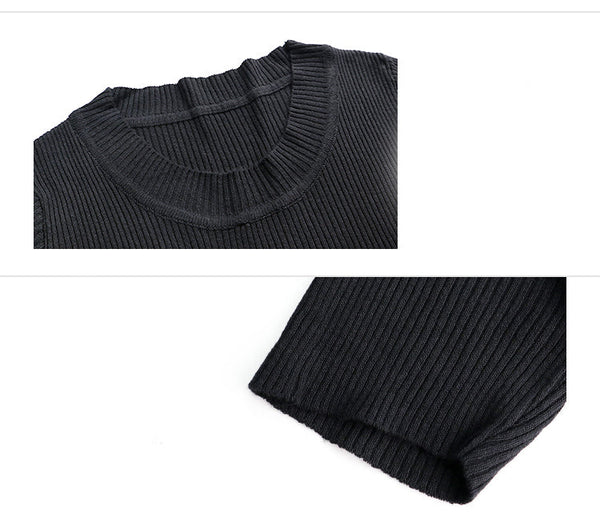 Ice Silk Knit Short Sleeve top