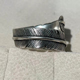 New Punk Feathers Arrow Opening Ring