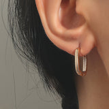 Design Geometric U-Shaped Ear Buckles