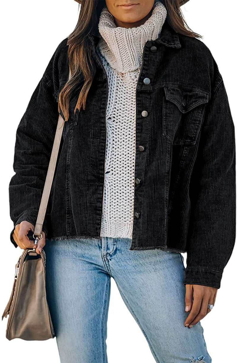 Women's Loose Long-sleeved Jacket