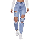 distressed Sexy Jeans women