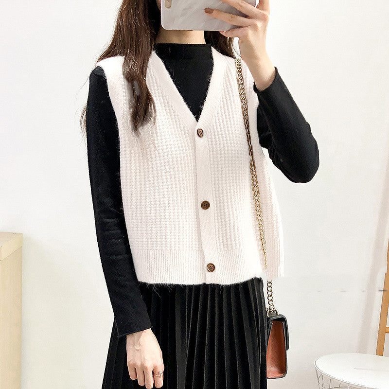 Cantilevered Sweater Waistcoat