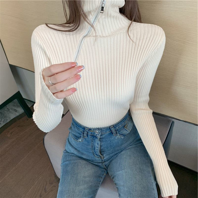 Long-sleeved Knitted Top