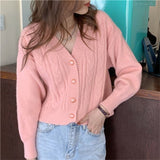 French Thread Cardigan Sweater