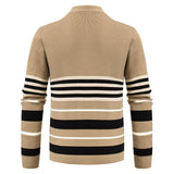 Men's Knit Cardigan Fashion Jacket Knitwear Outer Sweater Men