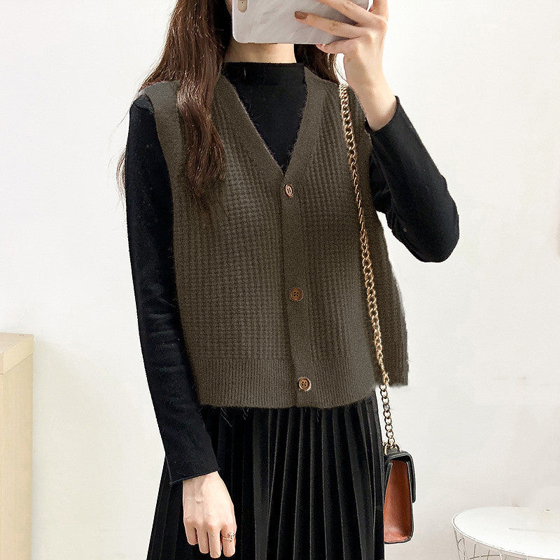 Cantilevered Sweater Waistcoat