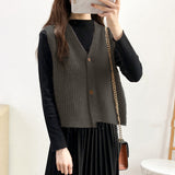 Cantilevered Sweater Waistcoat