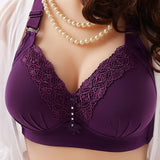 Big Breasts Middle Aged Bra Women